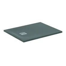 Ideal Standard Ultra Flat S+ 1000 x 800mm Concrete Grey Rectangle Shower Tray