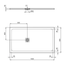ideal-standard-ultra-flat-s-1400-x-800mm-pure-white-rectangle-shower-tray-tech.webp