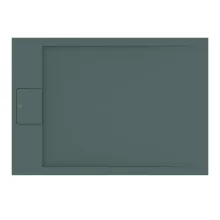 Ideal Standard Ultra Flat S i.life 1000 x 700mm Concrete Grey Rectangle Shower Tray