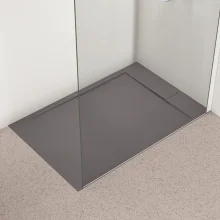 Ideal Standard Ultra Flat S i.life 1200 x 900mm Jet Black Rectangle Shower Tray