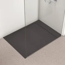 Ideal Standard Ultra Flat S i.life 800 x 800mm Jet Black Square Shower Tray