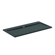 Ideal Standard Ultra Flat S i.life 1400 x 700mm Jet Black Rectangle Shower Tray