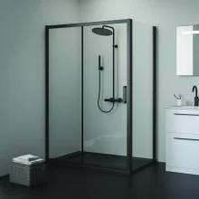 ideal-standard-ultra-flat-s-ilife-1400-x-800mm-black-rectangle-shower-tray-end-waste-lifestyle-2.webp