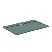 Ideal Standard Ultra Flat S i.life 1400 x 900mm Concrete Grey Rectangle Shower Tray