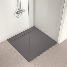 Ideal Standard Ultra Flat Evo Glossy White Square Shower Tray