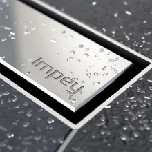 Impey Aqua-Dec Linear 4 900x900mm Wetroom Shower Tray