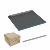 Abacus Infinity Wet Room Tray - Right Hand - 1200 x 1250mm