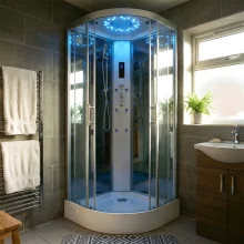 Insignia Showers PL8-Q Platinum Hydro Massage Shower Cabin - 800 x 800mm 