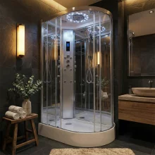 Insignia Showers PL11L-O Platinum Hydro Massage Shower Cabin - 1100 x 700mm -Left Hand