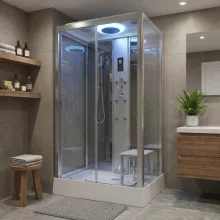Insignia Showers PR115 Premium Steam Shower Cabin 1150 x 850mm