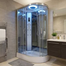 Insignia Showers PR11L -O Premium Hydro Massage Shower Cabin 1100 x 700mm - Left Hand