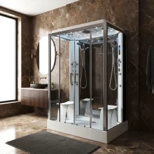 Insignia Showers PR11L -O Premium Hydro Massage Shower Cabin 1100 x 700mm - Left Hand