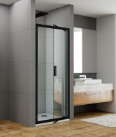 Jaquar Black Pivot Shower Door 760mm