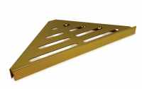 Genesis Gold Stainless Steel Reversible Shower Shelf - Tile-able