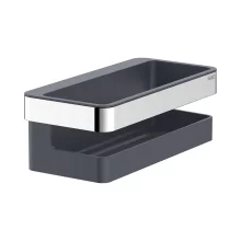 Keuco Brushed Titanium Black Sponge Basket