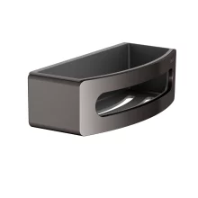 Keuco Brushed Titanium Black Sponge Basket