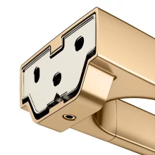 keuco-collection-moll-450mm-brushed-brass-double-arm-towel-rail-close-back.webp