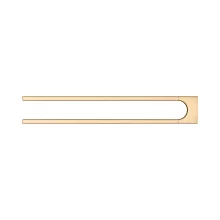 keuco-collection-moll-450mm-brushed-brass-double-arm-towel-rail-top.webp