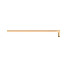 keuco-collection-moll-450mm-brushed-brass-one-arm-towel-rail-side.webp