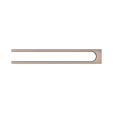 keuco-collection-moll-450mm-brushed-red-gold-double-arm-towel-rail-top.webp