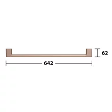 keuco-collection-moll-brushed-red-gold-642mm-towel-rail-tech-image.webp
