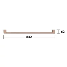 keuco-collection-moll-brushed-red-gold-842mm-towel-rail-tech-image.webp