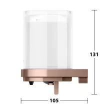 keuco-collection-moll-brushed-red-gold-soap-dispenser-with-glass-cup-tech-image.webp