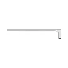 keuco-collection-moll-chrome-one-arm-towel-rail-side.webp