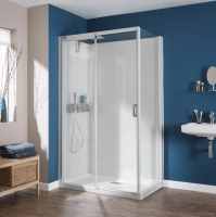 Kinedo Kinemagic Design 1400 x 800mm Corner Sliding Door Shower Pod