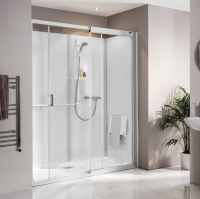 Kinedo Kinemagic Serenity + Glass Sliding Recess Shower Pod - 1200 x 800mm