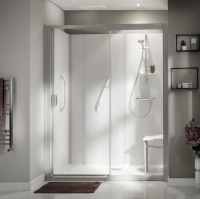 Kinedo Kinemagic Serenity Glass Sliding Recess Shower Pod - 1600 x 800mm