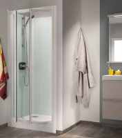 Kinedo Kineprime Glass Recess Saloon Door Shower Enclosure - 800 x 800mm