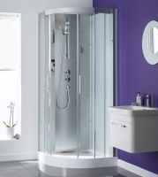 Kinedo Moonlight Self Contained Shower Pod - Quadrant Sliding Door - 900mm - CA118A12GB