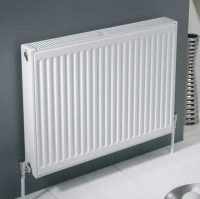 600 x 1000 Type 21 Double Panel Single Convector Radiator, 6186BTU - Kompact