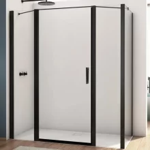 Kudos Divera 400mm Matt Black Inline Panel