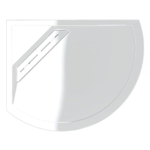 Kudos Connect2 1000 x 810mm Offset LH Anti-Slip Quadrant Shower Tray