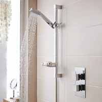 Plan Thermostatic Concealed Shower Valve Inc Riser Rail Kit 