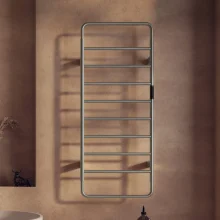 Lancia Aura 1200 x 500mm Gunmetal Electric Towel Radiator