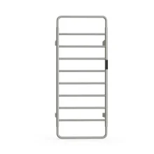 Lancia Aura 1200 x 500mm Brushed Nickel Electric Towel Radiator