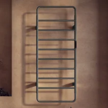 Lancia Aura 1200 x 500mm Brushed Bronze Electric Towel Radiator