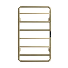 Lancia Aura 800 x 500mm Brushed Brass Electric Towel Radiator