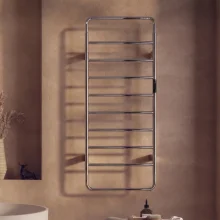 Lancia Aura 1200 x 500mm Chrome Electric Towel Radiator