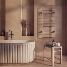lancia-aura-800-x-500mm-brushed-bronze-electric-towel-radiator-rail-lifestyle.webp