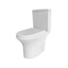 Lancia Diva Open Back Rimless Close Coupled Toilet