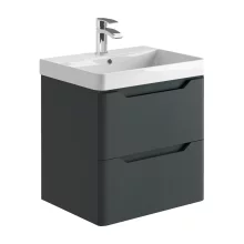 Lancia Ella 600 Anthracite Wall Hung Vanity Unit
