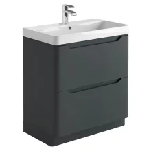 Lancia Ella 800 Anthracite Vanity Unit