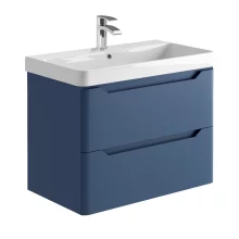 Lancia Ella 800 Twighlight Blue Wall Hung Vanity Unit