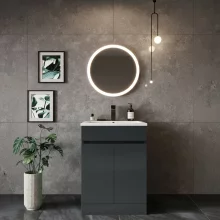 Abacus EZ Box 3.0 Matt Anthracite 3 Way Shower Valve with Square Handles