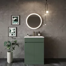 Lancia Empire 600 Floor Standing Vanity Unit Twilight Blue