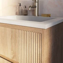 lancia-linea-square-oak-600mm-wall-hung-basin-vanity-unit-lifestyle-3.webp